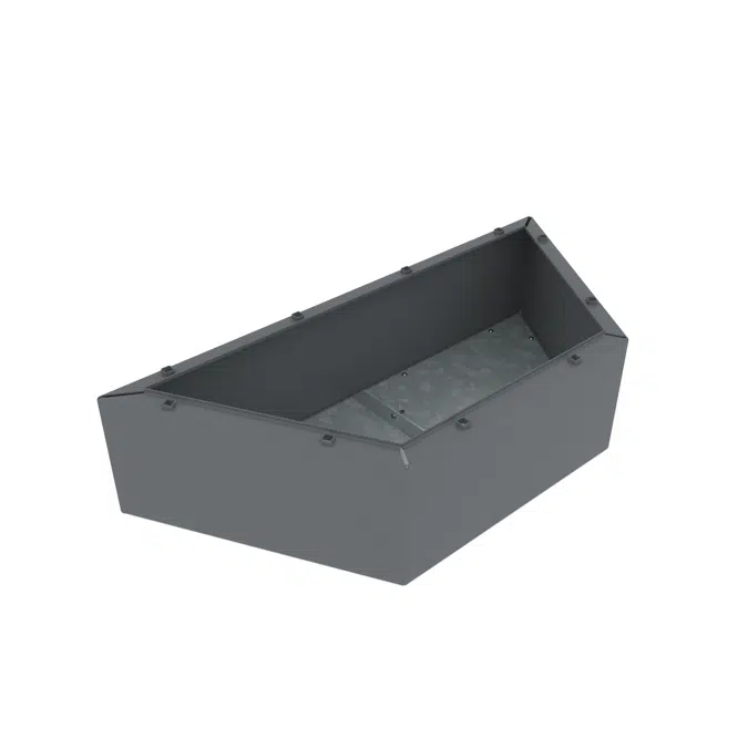 Planter Half Hex Ext Rosenlund