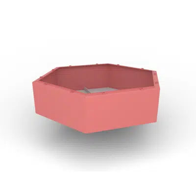 Image pour Planter Large Hex Ext Rosenlund