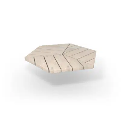 Image pour Seat Large Hex Rosenlund