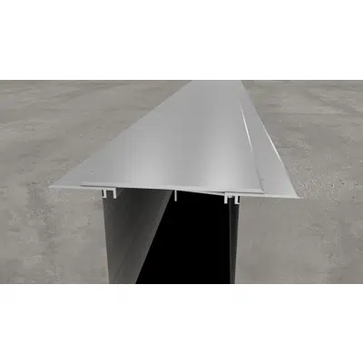 imagen para EXBF – Surface Mount Floor Expansion Joint Cover