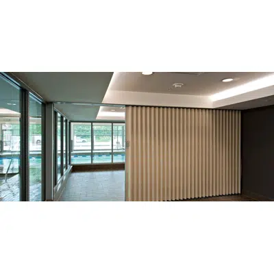 Image for Hufcor Accordion Partition 3100/4100