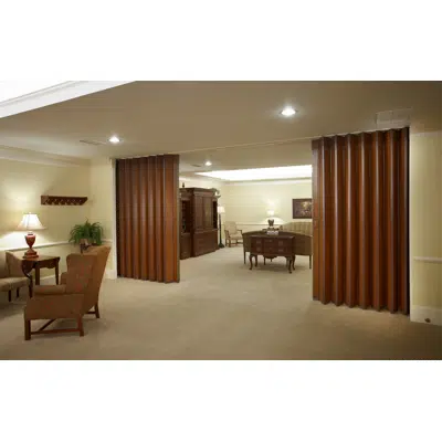 Image for Series 4100 Acoustic Accordion Doors 6" or 8" panels to 12' high