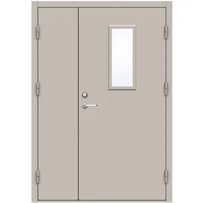 Image for Steel Door SDE4210 GS1M - Double Unequal