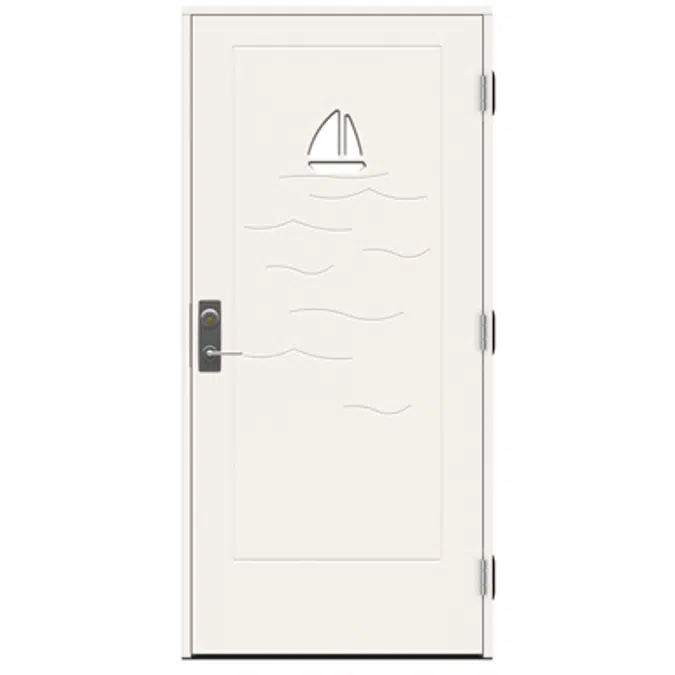Exterior Door Character Ocean RC3 - Burglary Resistant