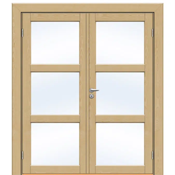 Interior Door Superior Tid 7411 Double Equal