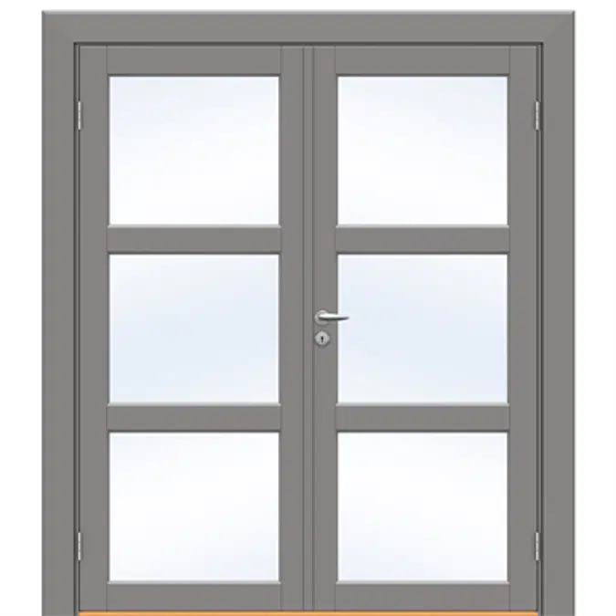 Interior Door Superior Tid 7411 Double Equal