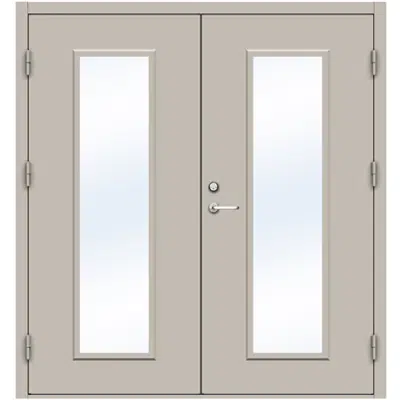 Image for Steel Door SDE4210 GS1F - Double Equal
