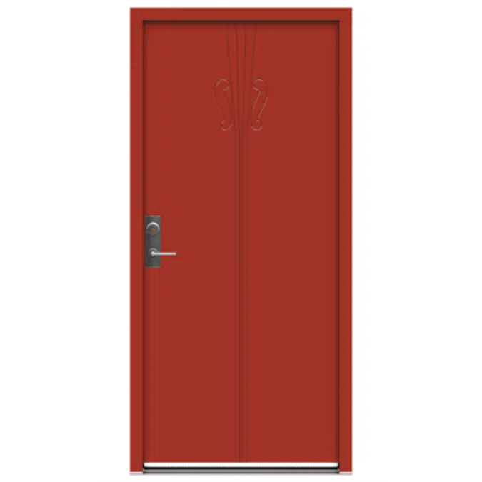 Exterior Door Character Note RC3 - Burglary Resistant (inswing)