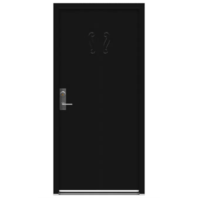 Exterior Door Character Note RC3 - Burglary Resistant (inswing)