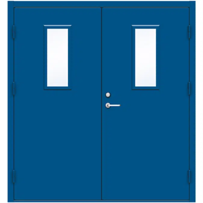 Steel Door SDE4210 GS1M - Double Equal