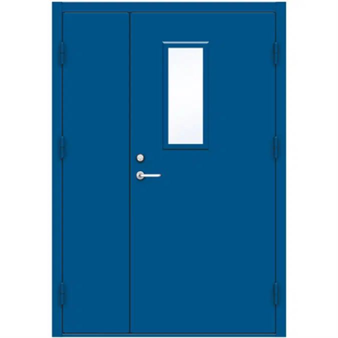 Steel Door 4210 GS1L Interior- Double Unequal