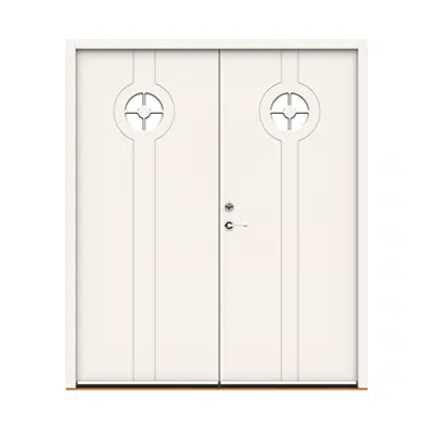 Exterior Door Character Charmed Double (Inswing)图像