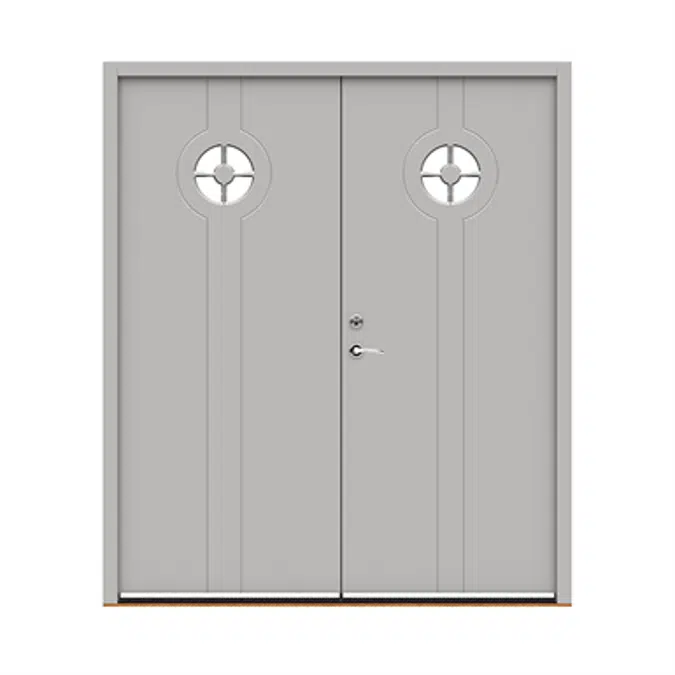 Exterior Door Character Charmed Double (Inswing)