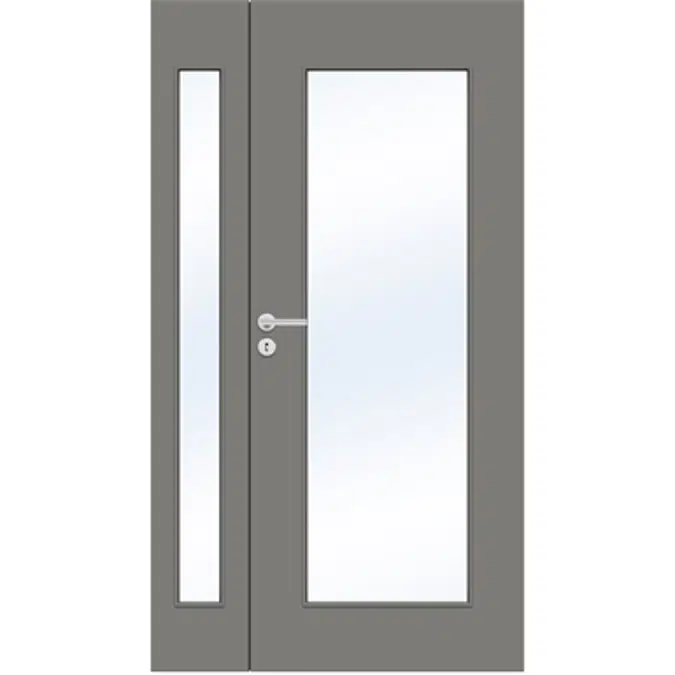 Interior Door Steady 412 Double unequal
