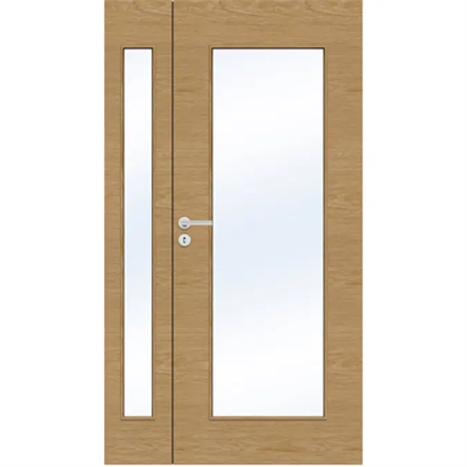 Interior Door Steady 412 Double unequal