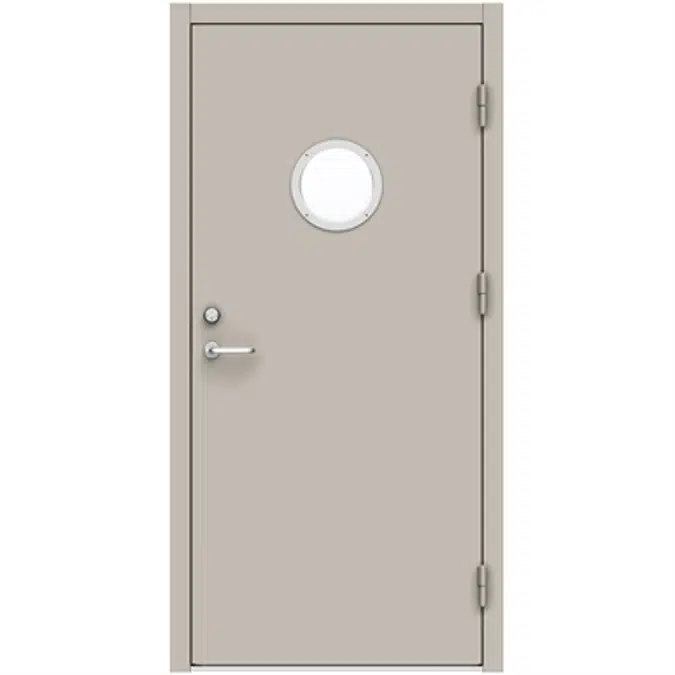 Steel Door SDE4210 GS1R - Single