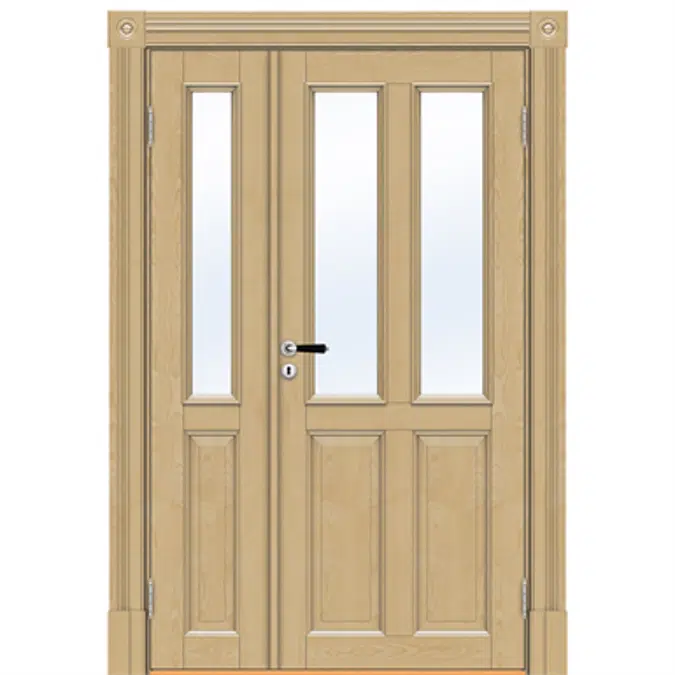 Interior Door Superior Arv 7221 Double Unequal