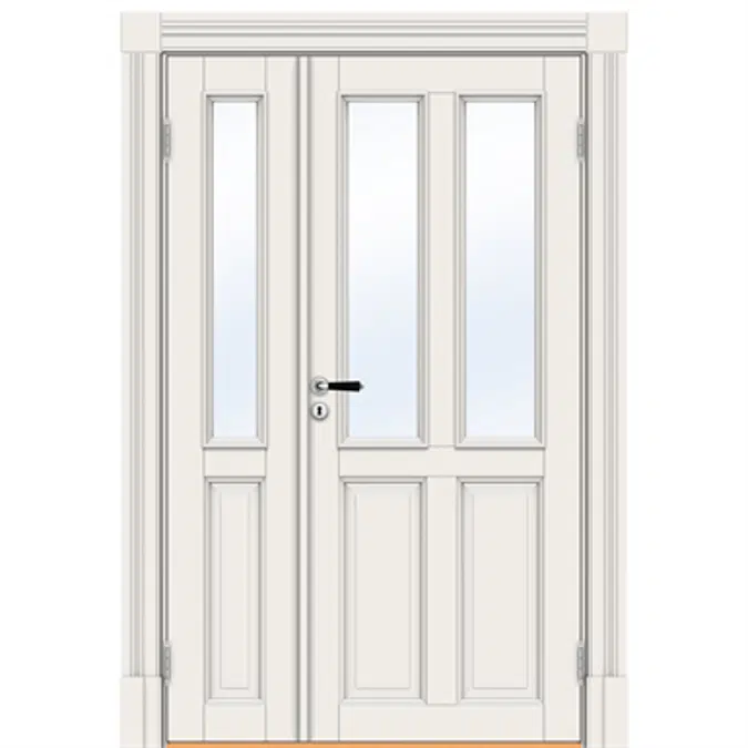 Interior Door Superior Arv 7221 Double Unequal