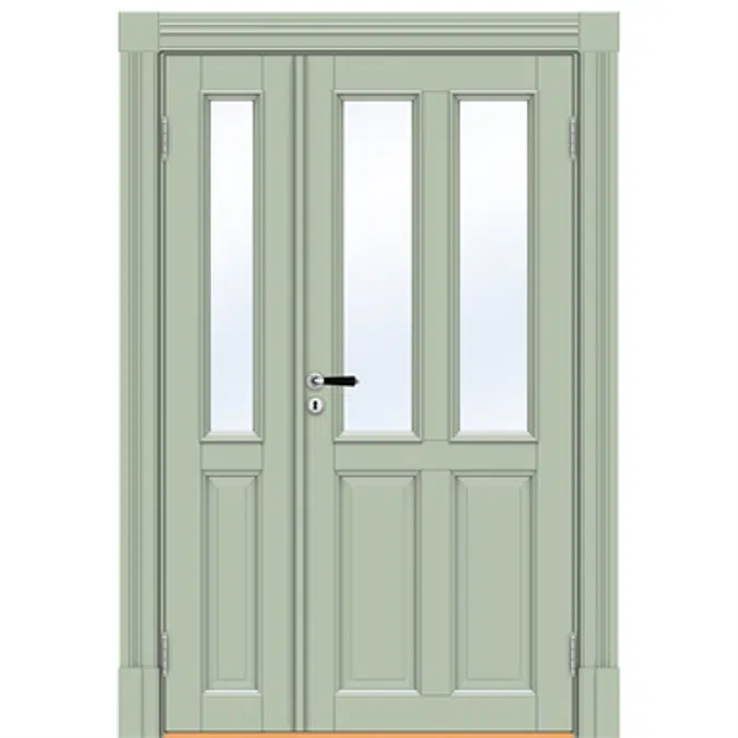 Interior Door Superior Arv 7221 Double Unequal