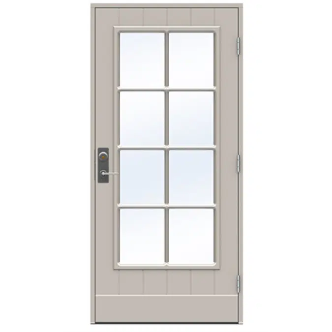 Exterior Door Function Caspian RC3 Burglary Resistant