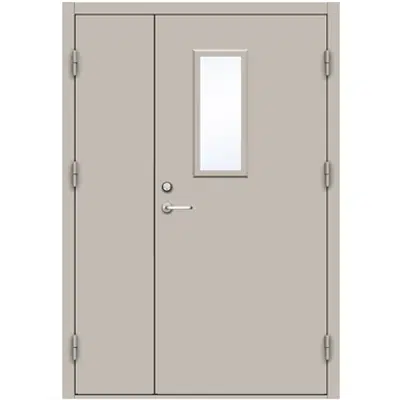Image for Steel Door SDE4210 GS1L - Double Unequal