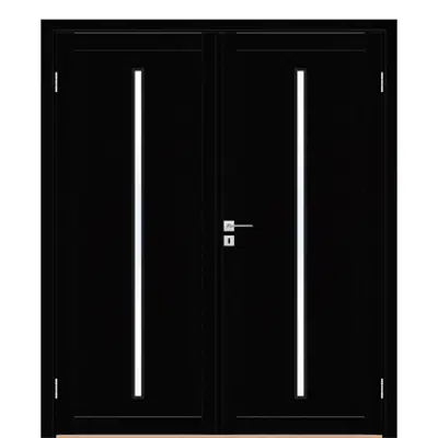 Interior Door Superior Format 7533 Double Equal için görüntü