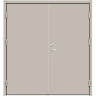 Image for Steel Door SD4210 - Double Equal