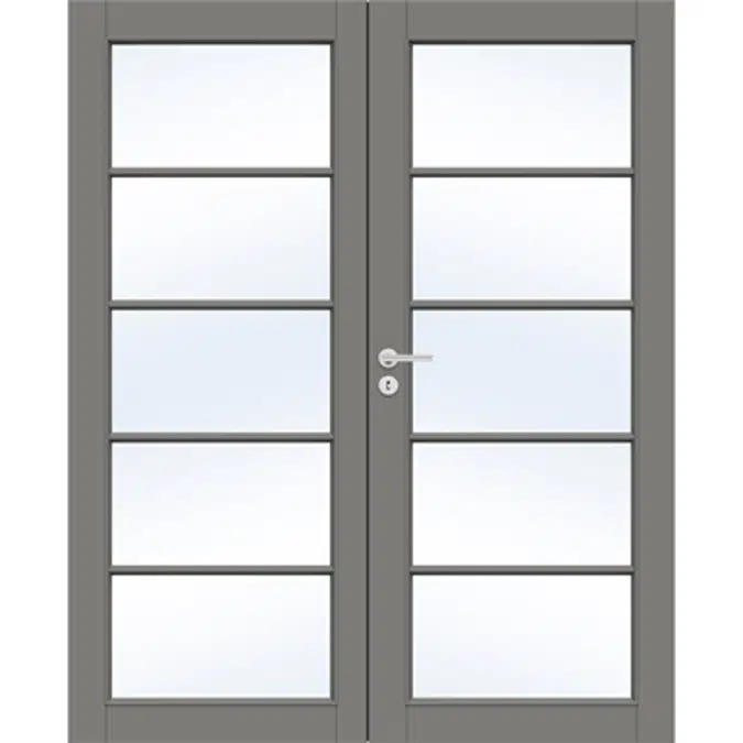 Interior Door Craft 129 Double equal