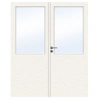 Image pour Interior Door Charisma D100 GW13 Double Equal