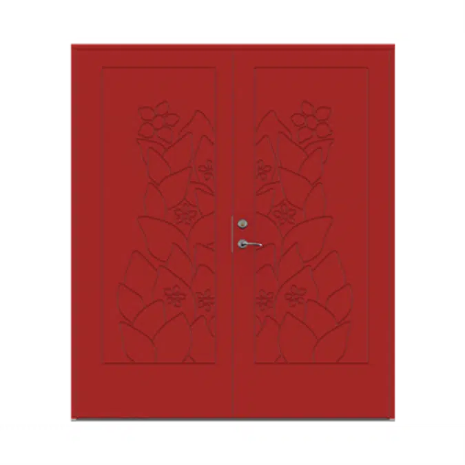 Exterior Door Character Tulip Double