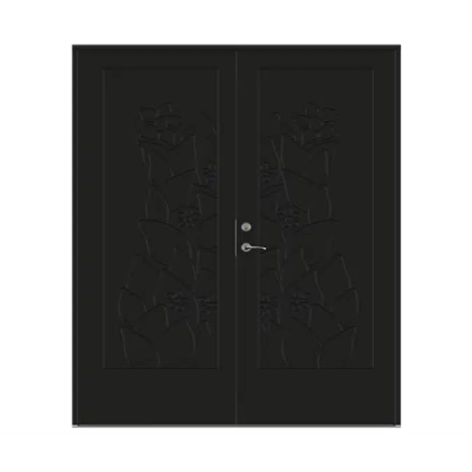 Exterior Door Character Tulip Double