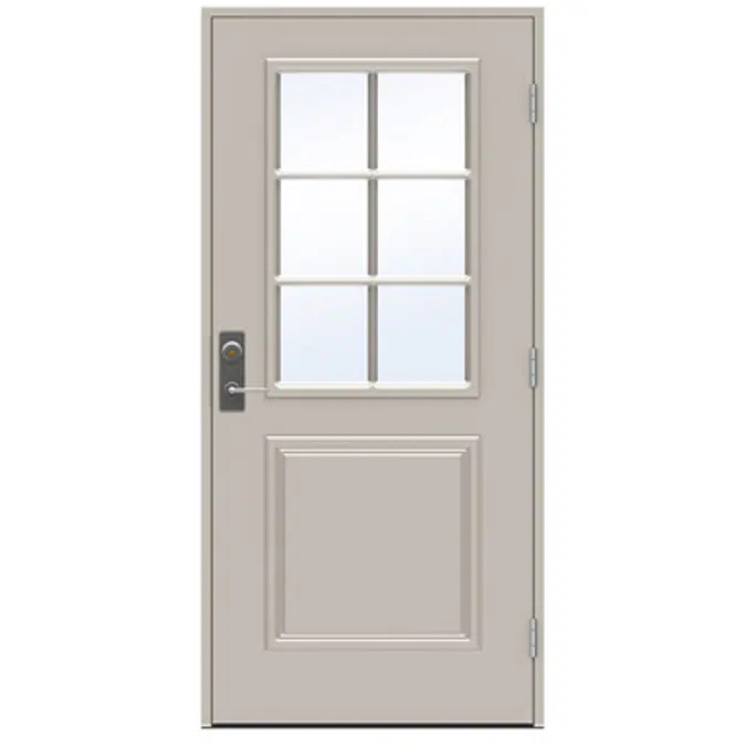 Exterior Door Classic Smetana RC3 Burglary Resistant
