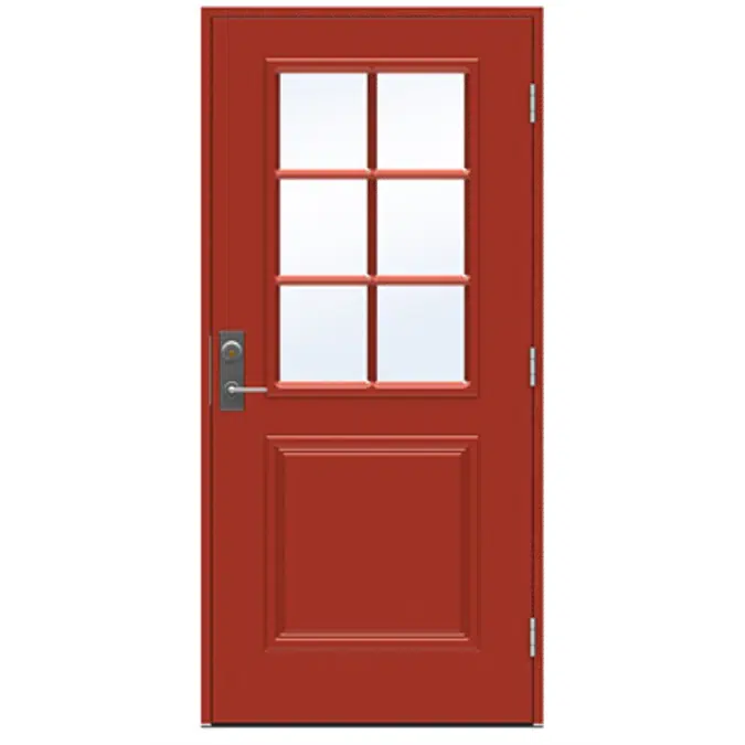 Exterior Door Classic Smetana RC3 Burglary Resistant