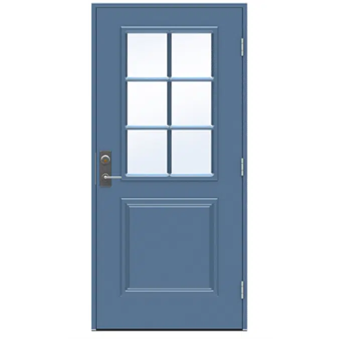 Exterior Door Classic Smetana RC3 Burglary Resistant