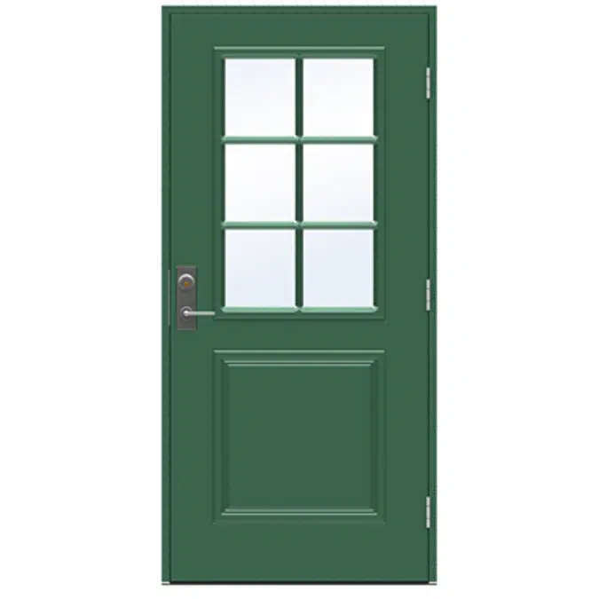 Exterior Door Classic Smetana RC3 Burglary Resistant