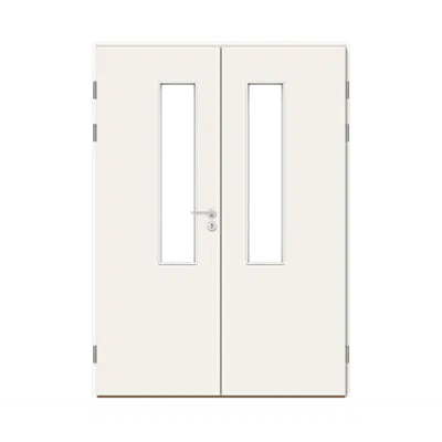 รูปภาพสำหรับ Interior Door HP S6 Glass Custom Double Equal