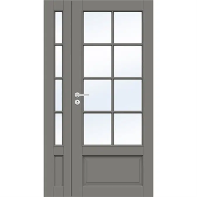 Interior Door Craft 104 Double unequal