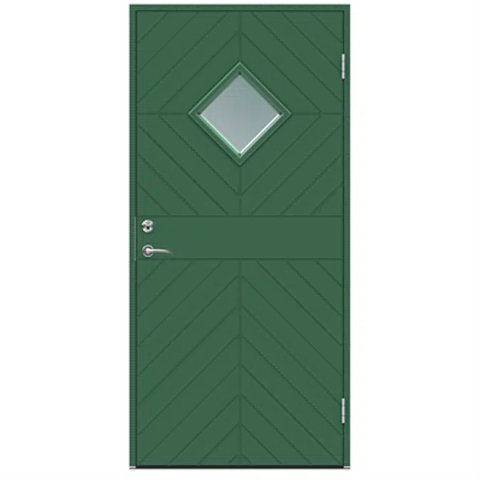 BIM objects - Free download! Exterior Door Classic Albinoni | BIMobject