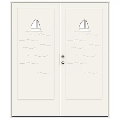 kép a termékről - Exterior Door Character Ocean Double