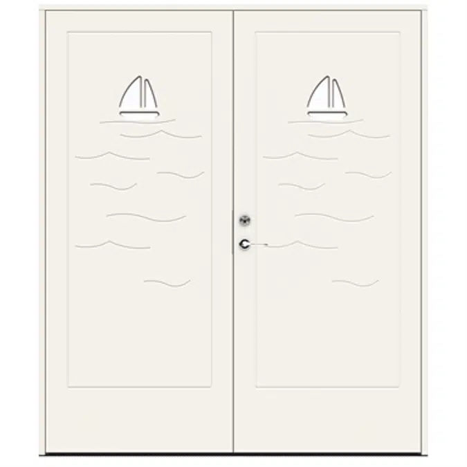 Exterior Door Character Ocean Double