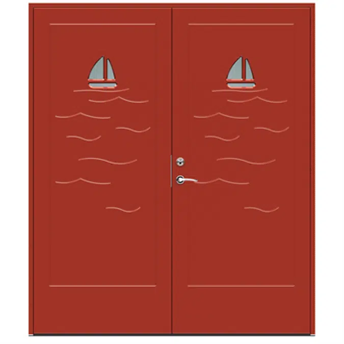 Exterior Door Character Ocean Double