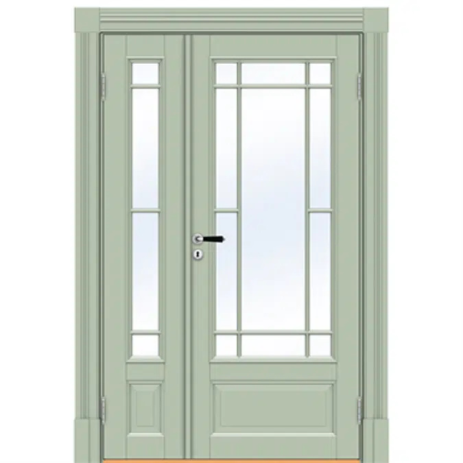 Interior Door Superior Arv 7213 Double Unequal