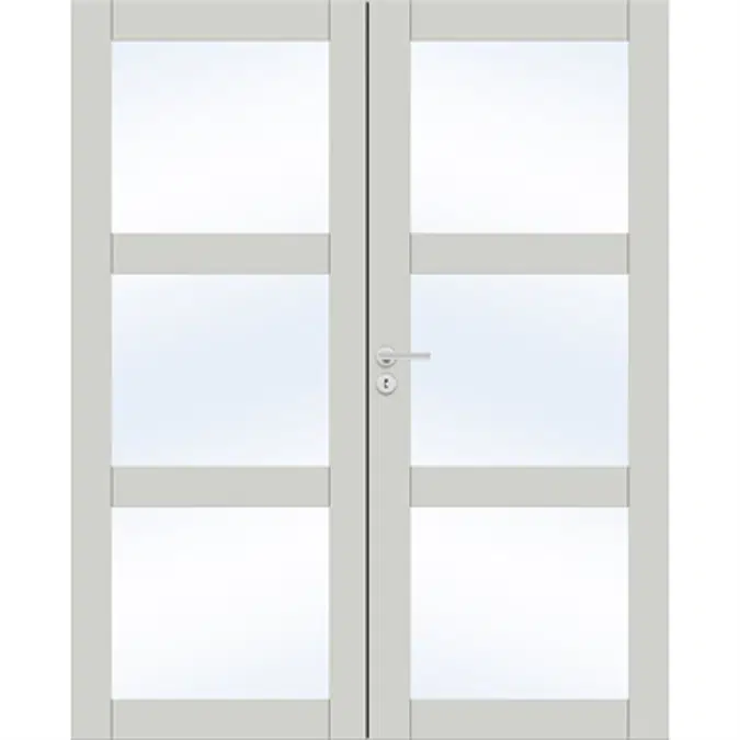 Interior Door Unique 507 Double equal