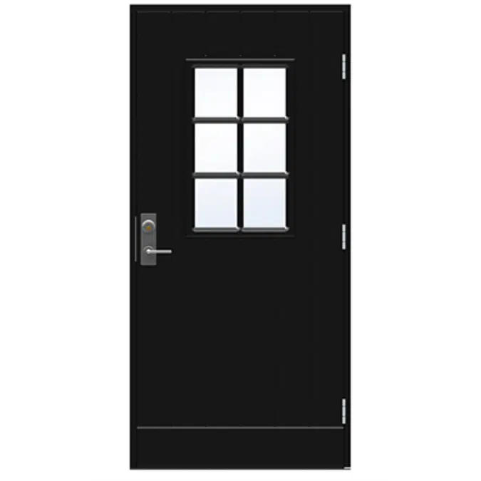 Exterior Door Classic Bizet RC3 Burglary Resistant
