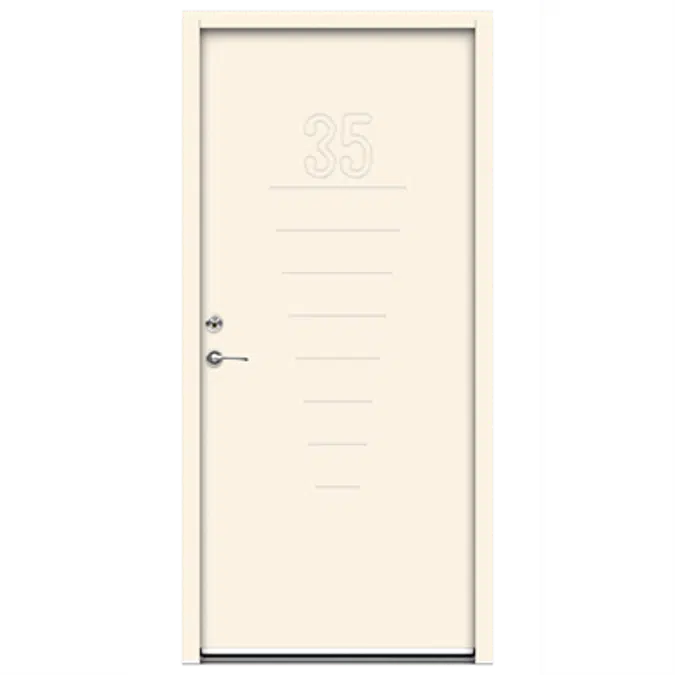 Exterior Door Character Numerus (Inswing)