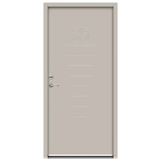 Exterior Door Character Numerus (Inswing)