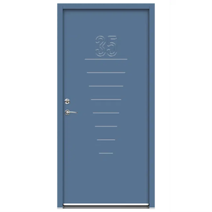 Exterior Door Character Numerus (Inswing)