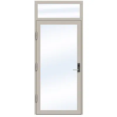 Image for Steel Door SD4220 P65 EI30 Single with Toplight