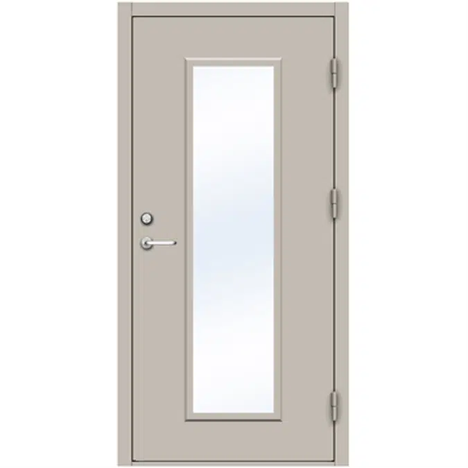 Steel Door SD4210 GS1F - Single
