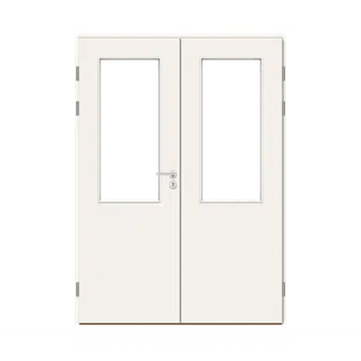 изображение для Interior Door HP S3 Glass 05, Double Equal